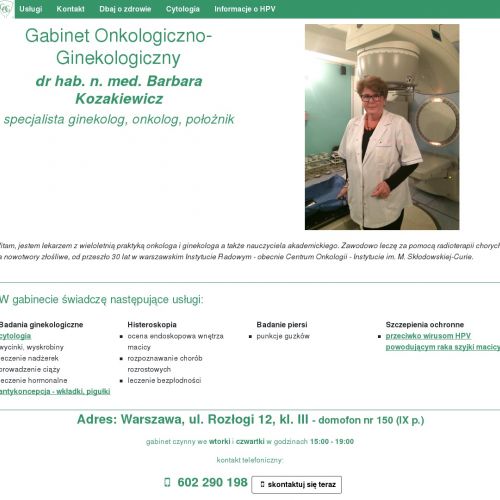 Warszawa - ginekolog warszawa prywatnie