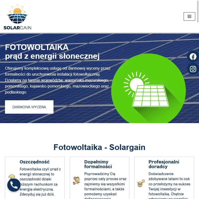 Panele fotowoltaiczne dofinansowanie mazowieckie w Olsztynie