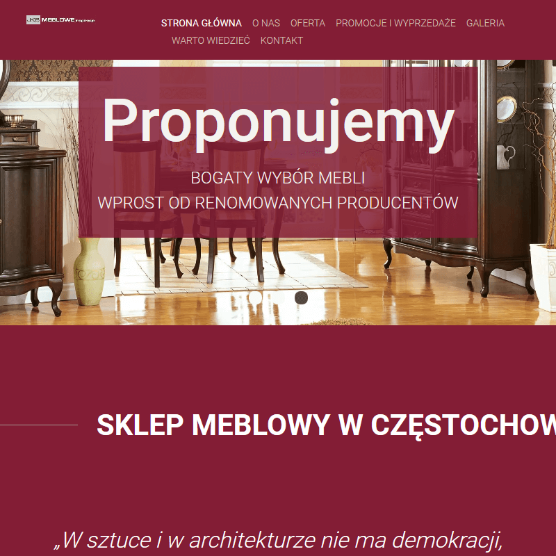 Lubliniec - meble klasyczne czestochowa